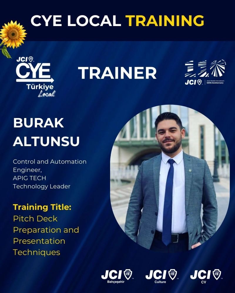JCI CYE: Girişimcilik Yarışmasında Pitch Deck Eğitimi